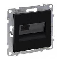 Suno adatcsatlakozó dugalj UTP RJ45 8(8) Cat6A(TIA) fekete LEGRAND