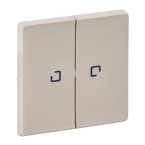 Valena LIFE 2-es billentyű aluminium jelzőfényes
