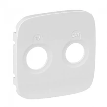 Valena Allure 2*RJ45/RJ11 csatl. fedél fehér