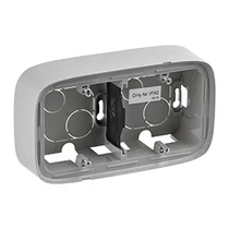 Valena ALLURE kiemelőkeret 2-es aluminium