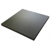 Villámvédelmi szigetelő talplemez PP PE 400x400mm 120kV kezeletlen műanyag VI J.PRÖPSTER