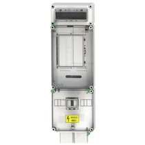 1/3F mérőszekrény 1xM63.80A +12M földkábeles 1-szintes 1M PVT 3075 Fm-K-ÁK 12 Csatári Plast