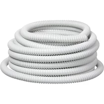 Gégecső spirális 30m 16mm-átmérő PVC szürke UV-álló 320N nyomásálló ELETTROCANALI