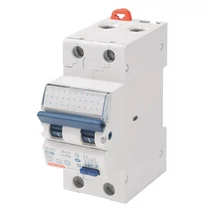 Áramvédő(FI)-kismegszakító 1P+N 10A C-jelleg 0.03A AC-típus 4.5kA/61009-1 6kA/60947 MDC45 GEWISS