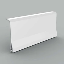 Szerelvénybeépítő-csatorna válaszfal EKE/PK-hoz 45mmx 2000mm 1-es műanyag fényesfehér PEKE KOPOS