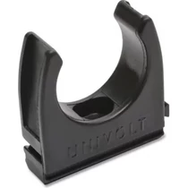 Univolt CL 25 Csőbilincs MÜII 25mm-csőátmérőhöz műanyag 1db csőhöz fekete sorolható 082216 Dietzel