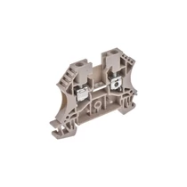 Átvezető sorkapocs 1-szintes 32A 0.5-4mm2/érvéghüvely bézs csavaros/ WDU 4 Weidmüller