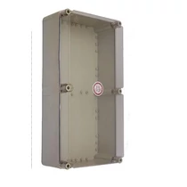 Üres szekrény átlátszó fedéllel műanyag 600mmx 300mmx 170mm IP65 PVT 3060 - ÁF Csatári Plast