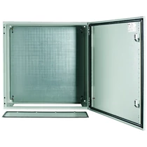 Szekrény fali sorolható acél szerelőlappal 600mm 600mmx 250mmx IP66 szürke CS-66/250 EATON