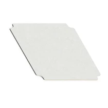 Szerelőlap műanyag 300mm-ma 300mm-sz kezeletlen PVT3030 Csatári Plast