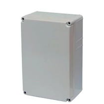 Üres szekrény átlátszatlan fedéllel műanyag 450mmx 300mmx 170mm IP65 PVT 3045 - NÁF Csatári Plast