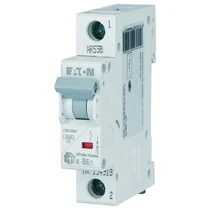 Kismegszakító 1P 16A B-jelleg 230V AC 4.5kA/60898 HL-B16/1 xPole Home EATON
