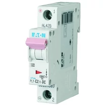 Kismegszakító 1P 2A C-jelleg 48V DC 10kA/60898 PL7-C2/1-DC EATON