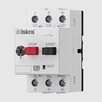 Motorvédő kapcsoló 3P 20-25A-hő 4kA fix termomágneses csavaros MS25 Iskra