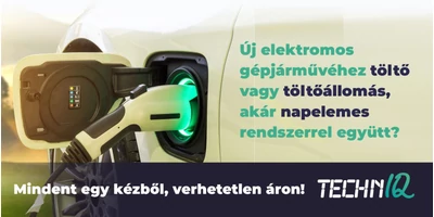 Elektromos jármű töltő/töltőállomás + napelem = óriási költségmegtakarítás