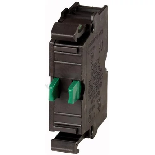Érintkezőblokk vezérlőkészülékhez előlapra rádugható/beépíthető 1-z 6A/AC15/230V M22-CK10 EATON