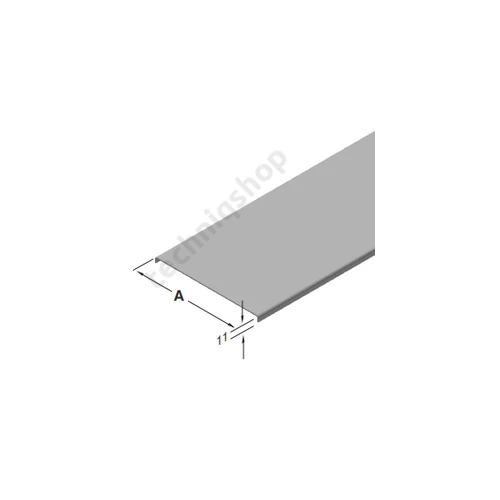 EAE UKK-UKFG 100 fedél kábeltálcához 0,7mm