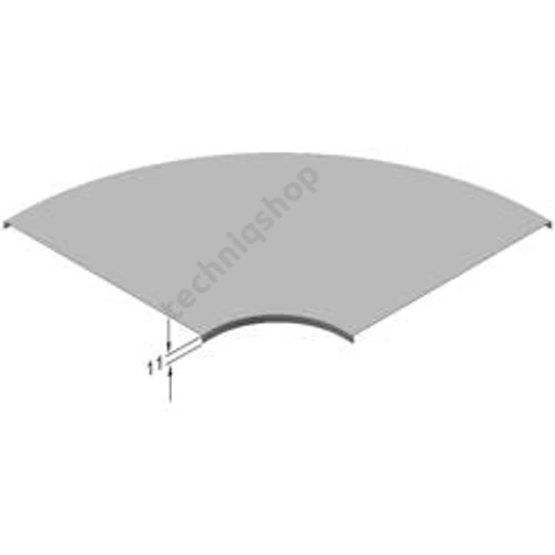 EAE UKFG 060 300YD vízszintes sarok idom 90 fedél