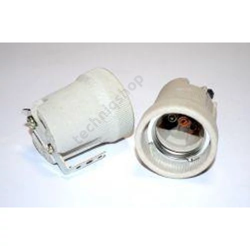 Foglalat E27 porcelán menetes , lemezelt KANLUX