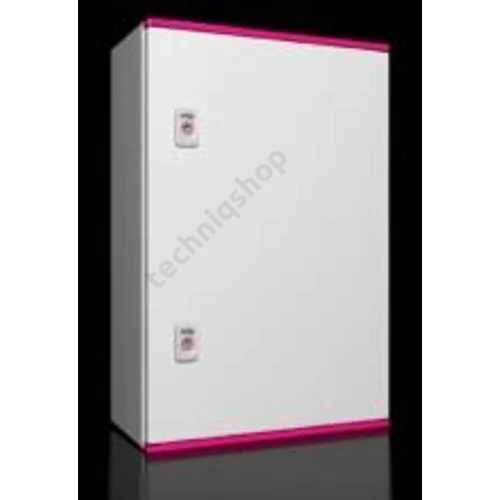 Szekrény fali teli ajtós acél szerelőlappal 600mmx 380mmx 210mm IP66 AX 1038.000 Rittal