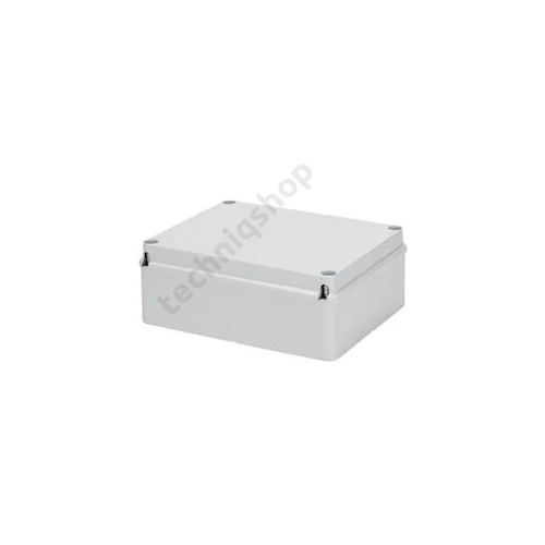 Doboz falonkívüli d37 fém csavarral műanyag 154mm x 200mm 79mm szürke 44CE GEWISS