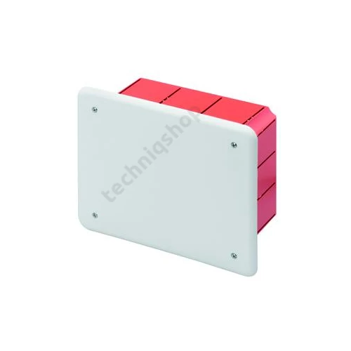 Kötődoboz műanyag süllyesztett 160x130x 70mm IP40 Gewiss