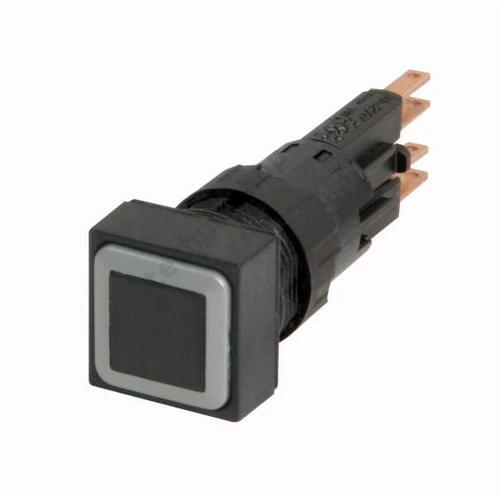 Nyomógomb fekete Q25D-SW EATON