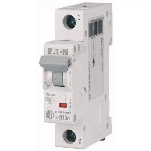 Kismegszakító 1P 10A B-jelleg 230V AC 4.5kA/60898 HL-B10/1 xPole Home EATON