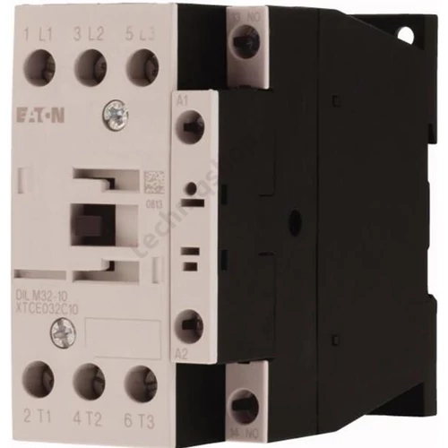 Kontaktor (mágneskapcsoló) 15kW/400VAC-3 3-Z 24-27VDC 1-z csavaros 45A/AC-1/400V DILM32-10 EATON