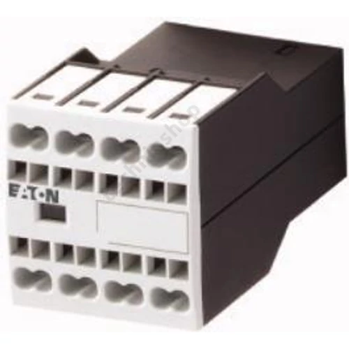 Segédérintkező blokk kontaktorhoz előlapra rádugható 2-z 2-ny 6A/AC15/230V DILM32-XHIC22 EATON