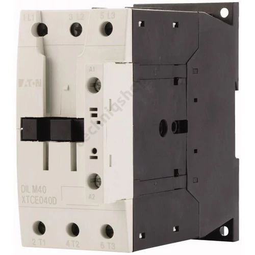 Kontaktor (mágneskapcsoló) 18.5kW/400VAC-3 3-Z 230VAC csavaros 60A/AC-1/400V DILM40 EATON
