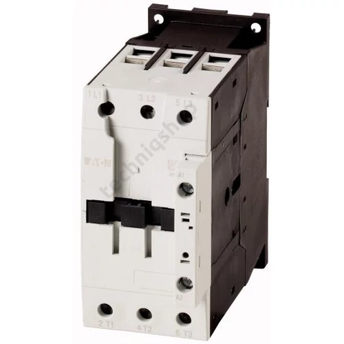 Kontaktor (mágneskapcsoló) 18.5kW/400VAC-3 3-Z 24-27VDC csavaros 60A/AC-1/400V DILM40 EATON