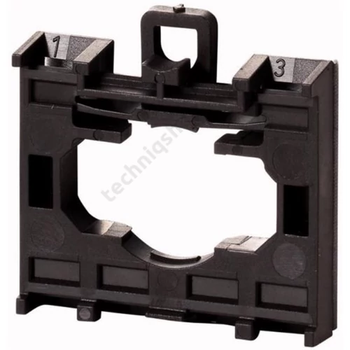 Érintkezőadapter vezérlőkészülékhez műanyag 22mm-beépátmérő 4-modul M22-A4 EATON