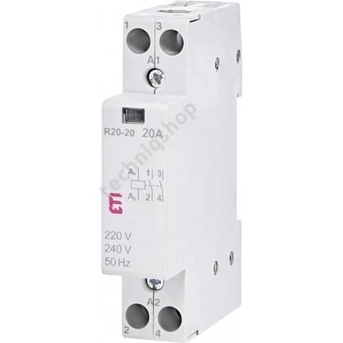 Moduláris kontaktor R20-20 230V 20A ETI