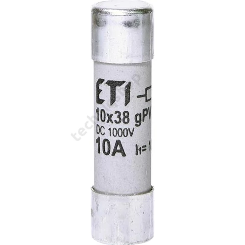 Olvadóbetét 10*38 10A pV 1000V ETI