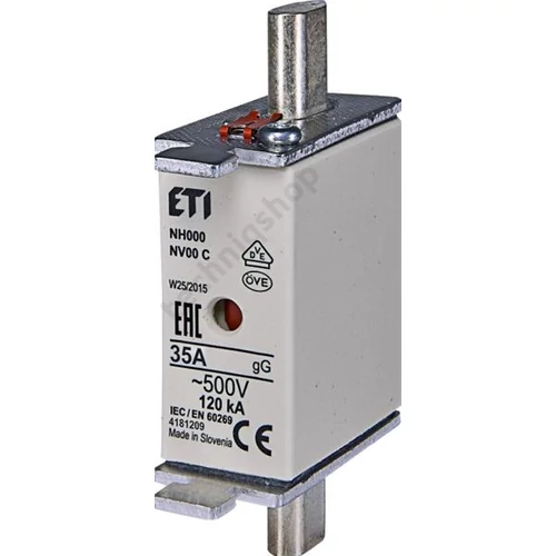 Olvadóbetét NH 00C 35A ETI
