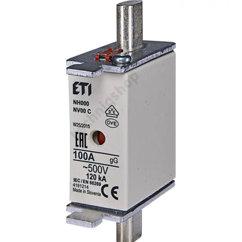 Olvadóbetét NH 00C 160A ETI