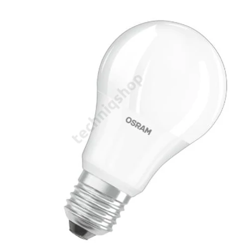 Ledes izzó 230V E27 9,5W/827 VALUE CLA60 Osram