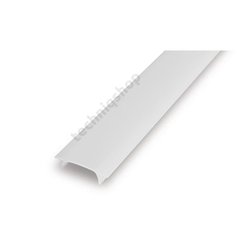 Led profil takaró plexi tejfehér 2m GLAX sorozathoz