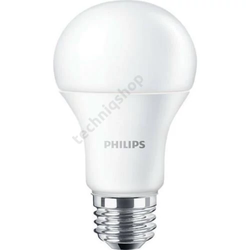Ledes izzó 230V E27 7W 827 (40W) bulb Philips