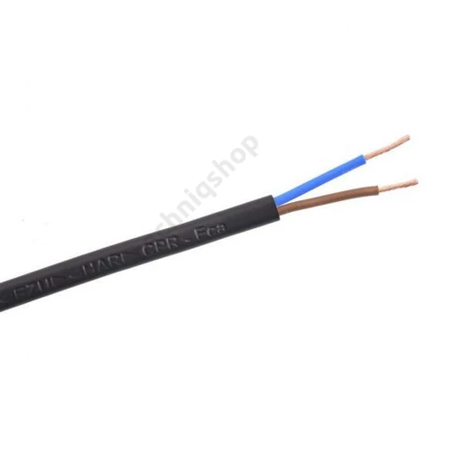 MTL 2*0.75 fekete H03VVH2-F