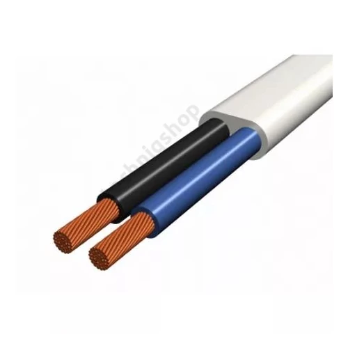 MTL 2*0.75 fehér H03VVH2-F