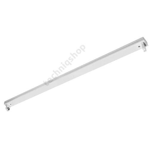 Lámpatest szabadonsugárzó LED fénycsőhöz, slim típus, előtét nélkül, IP20, 2X150cm vezetékelve