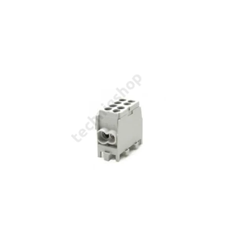 Fővezetéki leágazókapocs 150/125A Cu/Al csavaros szürke 2x35+2x25mm2 HLAK 35 1/2 M2 Pollmann