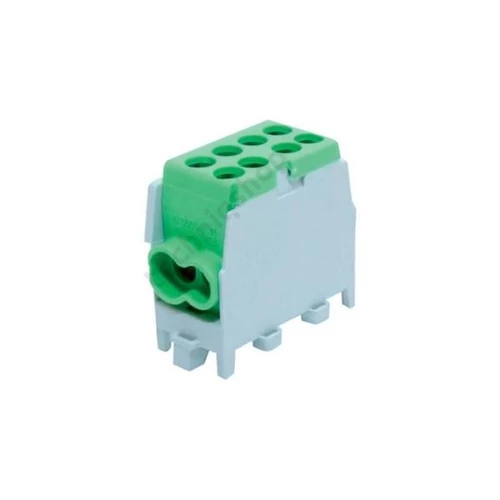 Fővezetéki leágazókapocs 150/125A Cu/Al csavaros zöld 2x35+2x25mm2 HLAK 35 1/2 M2 Pollmann