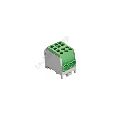 Fővezetéki leágazókapocs 150/125A Cu/Al csavaros zöld/sárga 2x35+4x25mm2 HLAK 35-1/4 M2 Pollmann