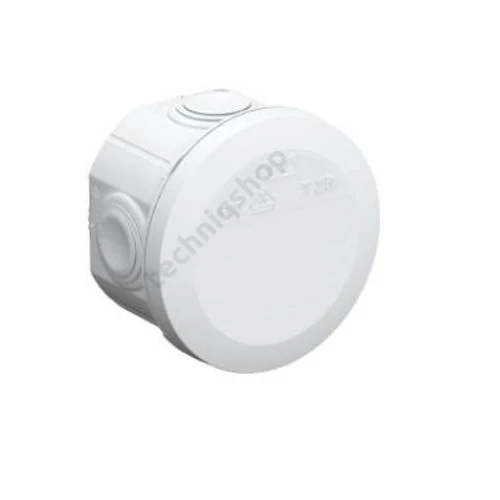Kötődoboz falonkívüli műanyag 51mm 80mm-átmérő szürke IP65 T 25 OBO-BETTERMANN