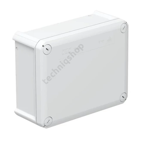 Kötődoboz falonkívüli műanyag 150mm x 190mm 77mm szürke IP66 T 160 OE OBO-BETTERMANN