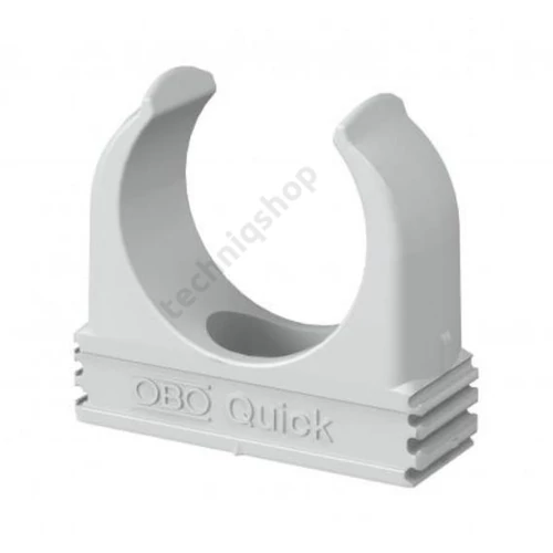 Bilincs M25 Quick 25mm-csőátmérőhöz műanyag 1db csőhöz szürke sorolható 2955 M25 OBO-BETTERMANN