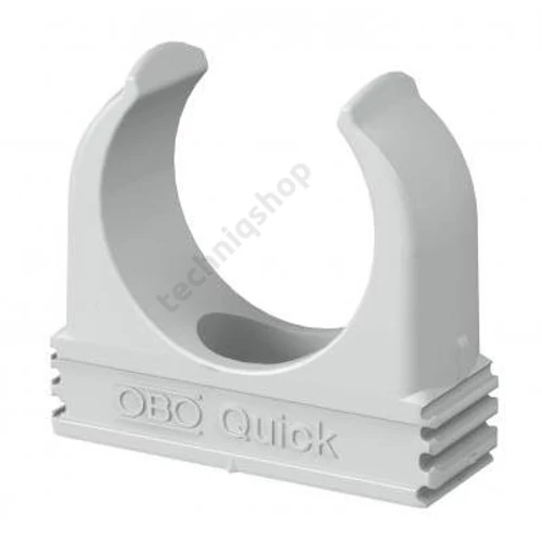 Bilincs M32 Quick 32mm-csőátmérőhöz műanyag 1db csőhöz szürke sorolható 2955 M32 OBO-BETTERMANN